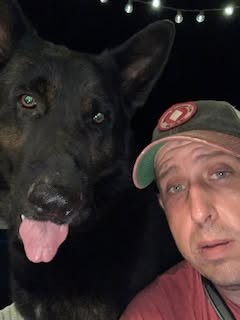 K9 Duke with his handler and partner, Mikey Bramlett