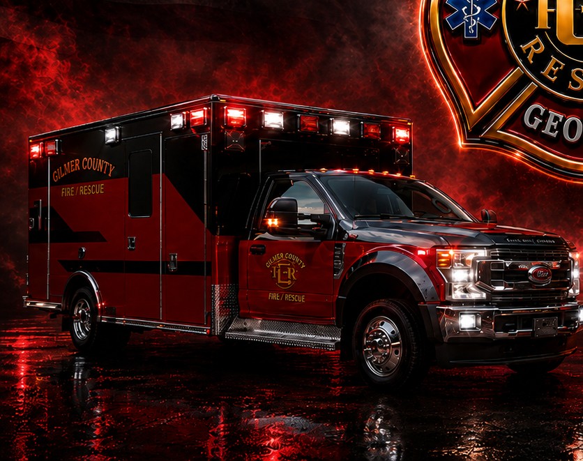 Medic 9, Gilmer County Fire/Rescue medic unit